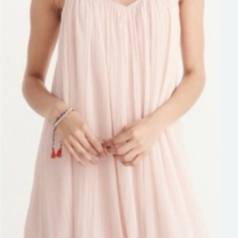 Abercrombie & Fitch Light Pink Sleeveless Dress Womens sz Small
